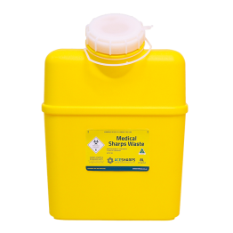 Sharps Container 8.0 litre Non-spill screw top lid